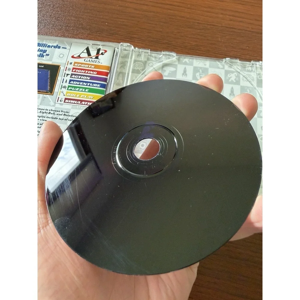 Billiards (PlayStation 1 PS1, 2000) Complete w/ Manual CIB Black Label Tested‎